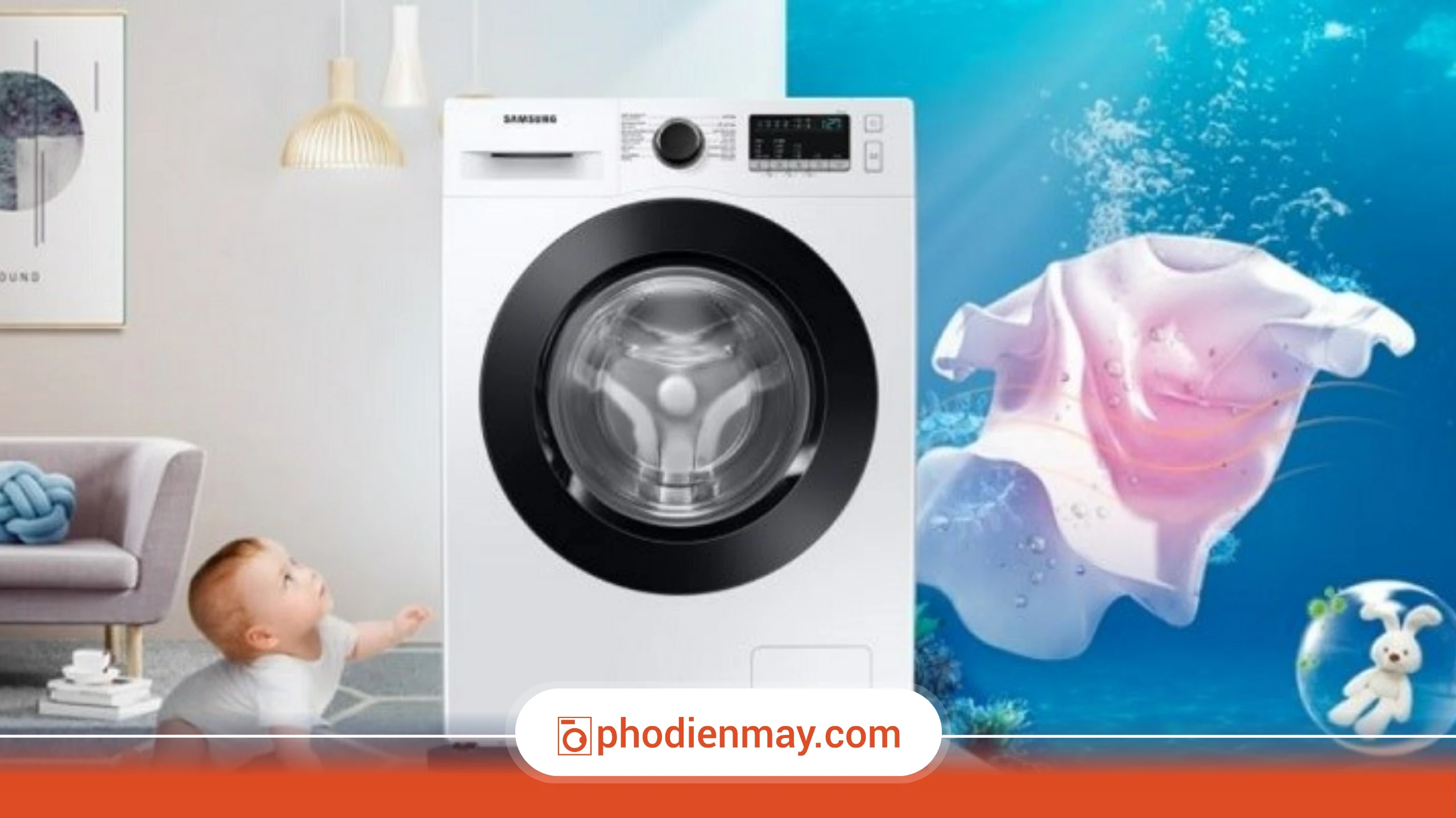 Công nghệ giặt hiện đại giúp bảo vệ quần áo