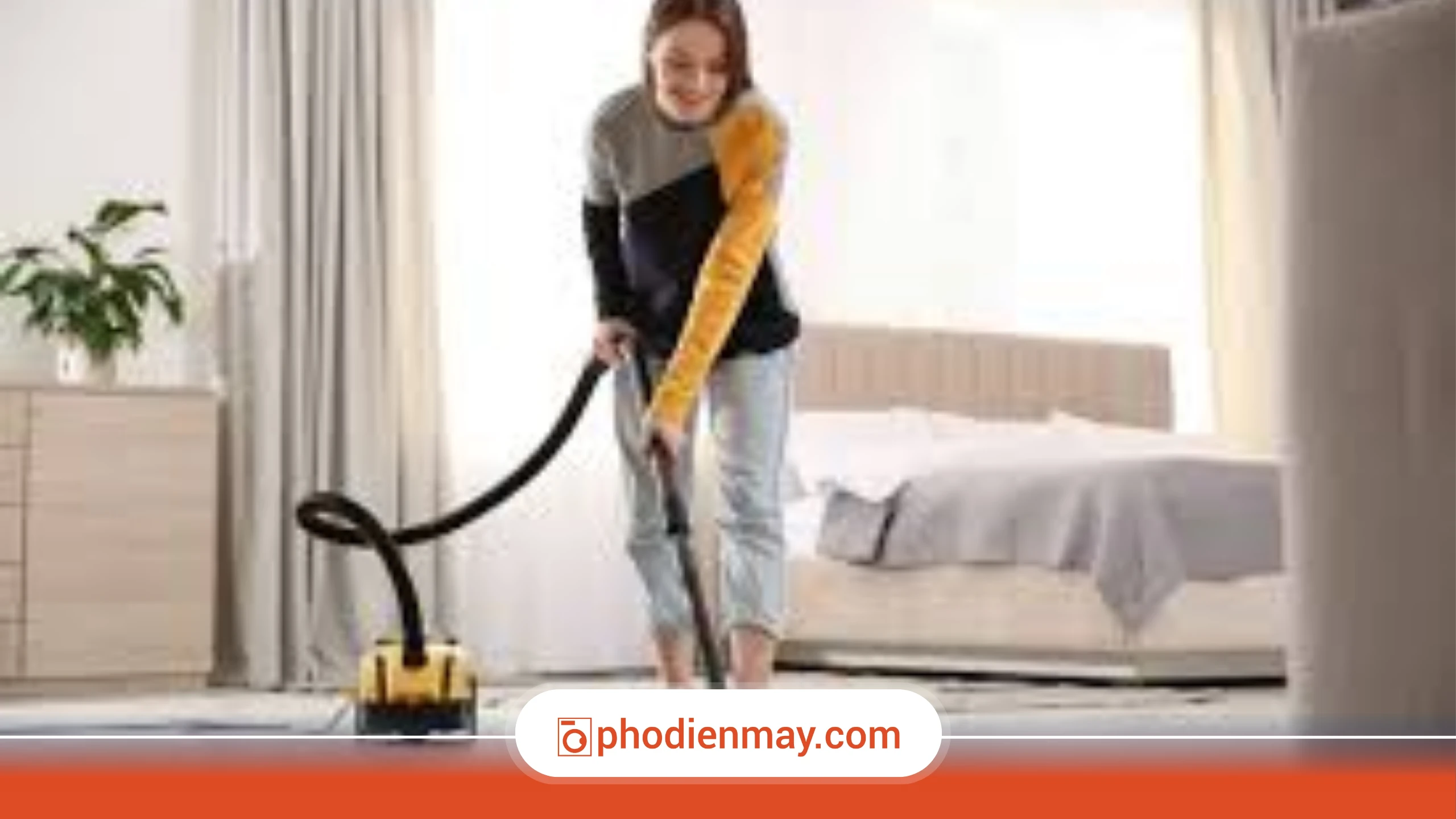 Cách sử dụng máy hút bụi tiết kiệm điện hiệu quả