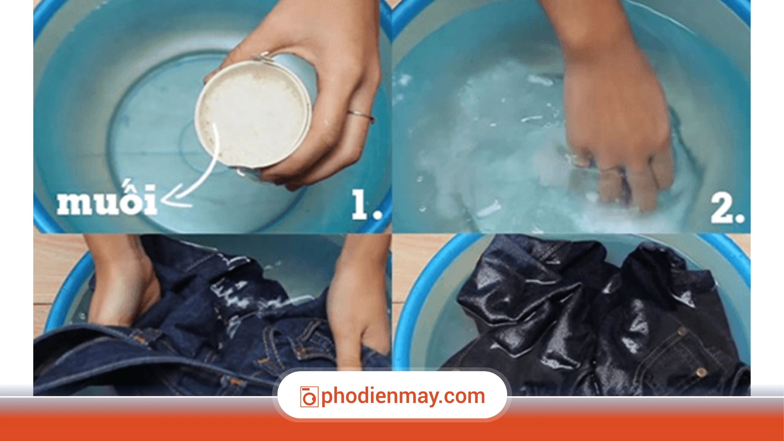 Chọn chế độ giặt phù hợp để bảo vệ màu vải