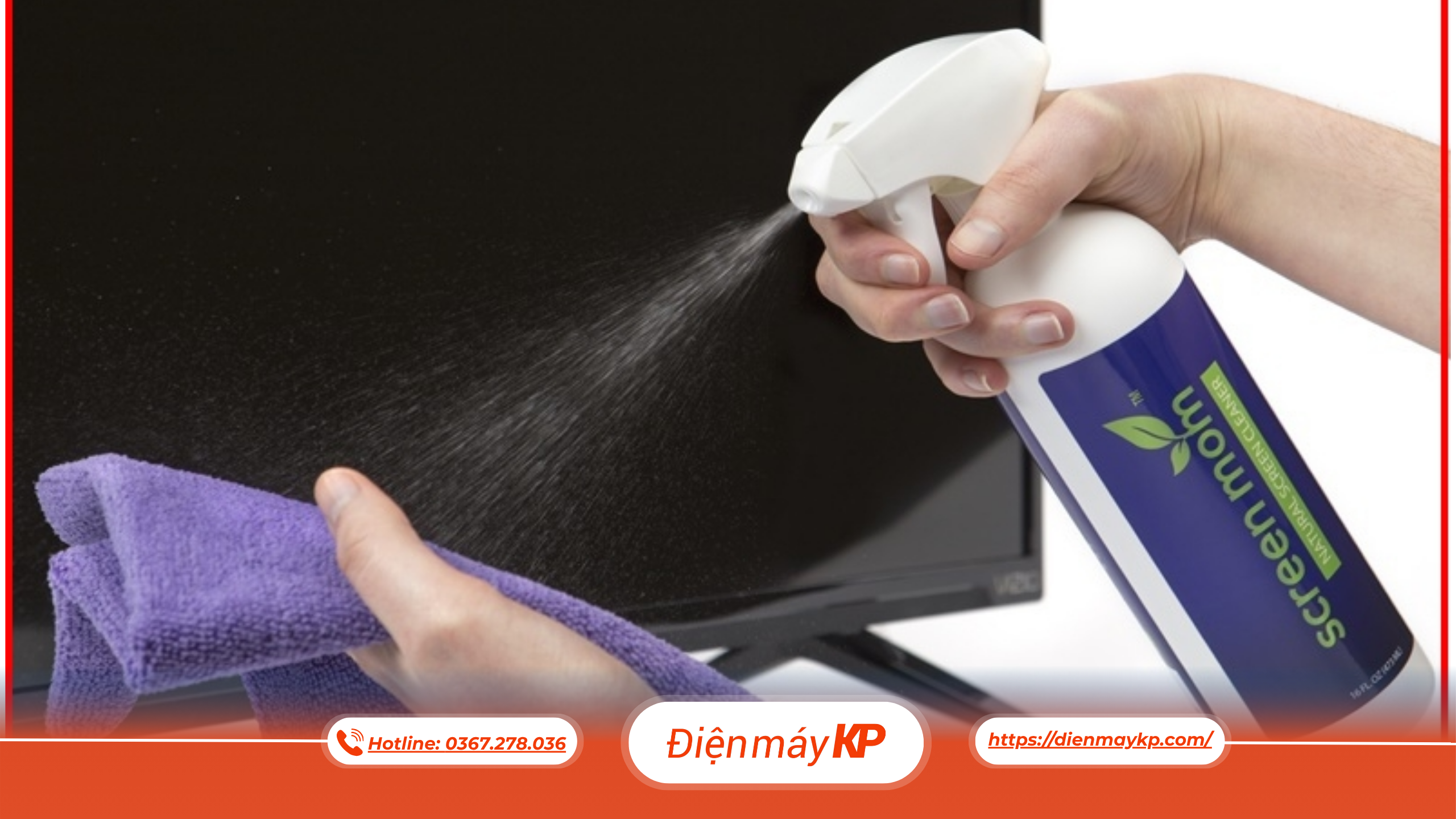 Xử lý dấu vân tay và vết bẩn nhẹ
