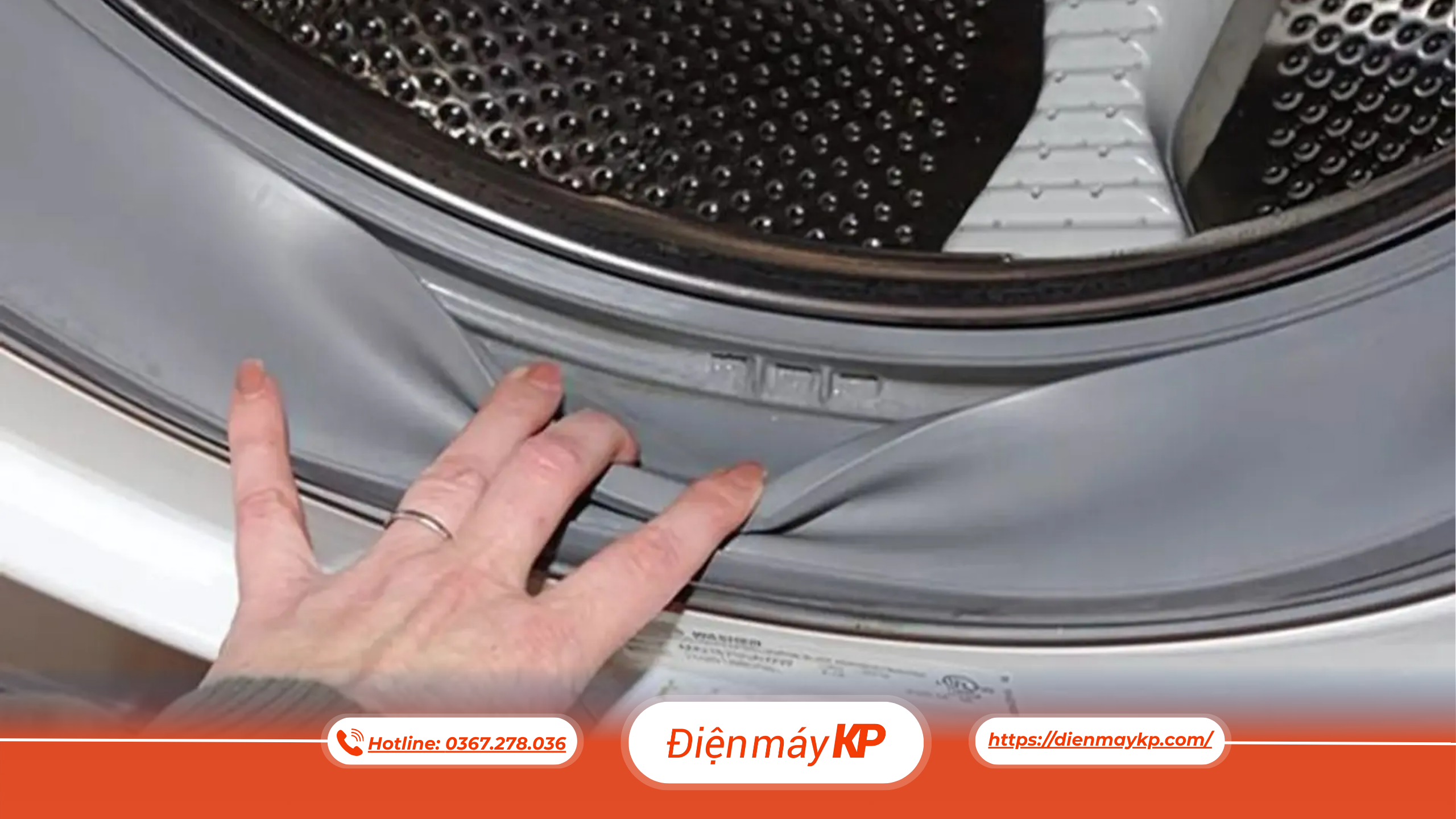 Vì Sao Gioăng Cao Su Máy Giặt Dễ Bị Bẩn Và Có Mùi?
