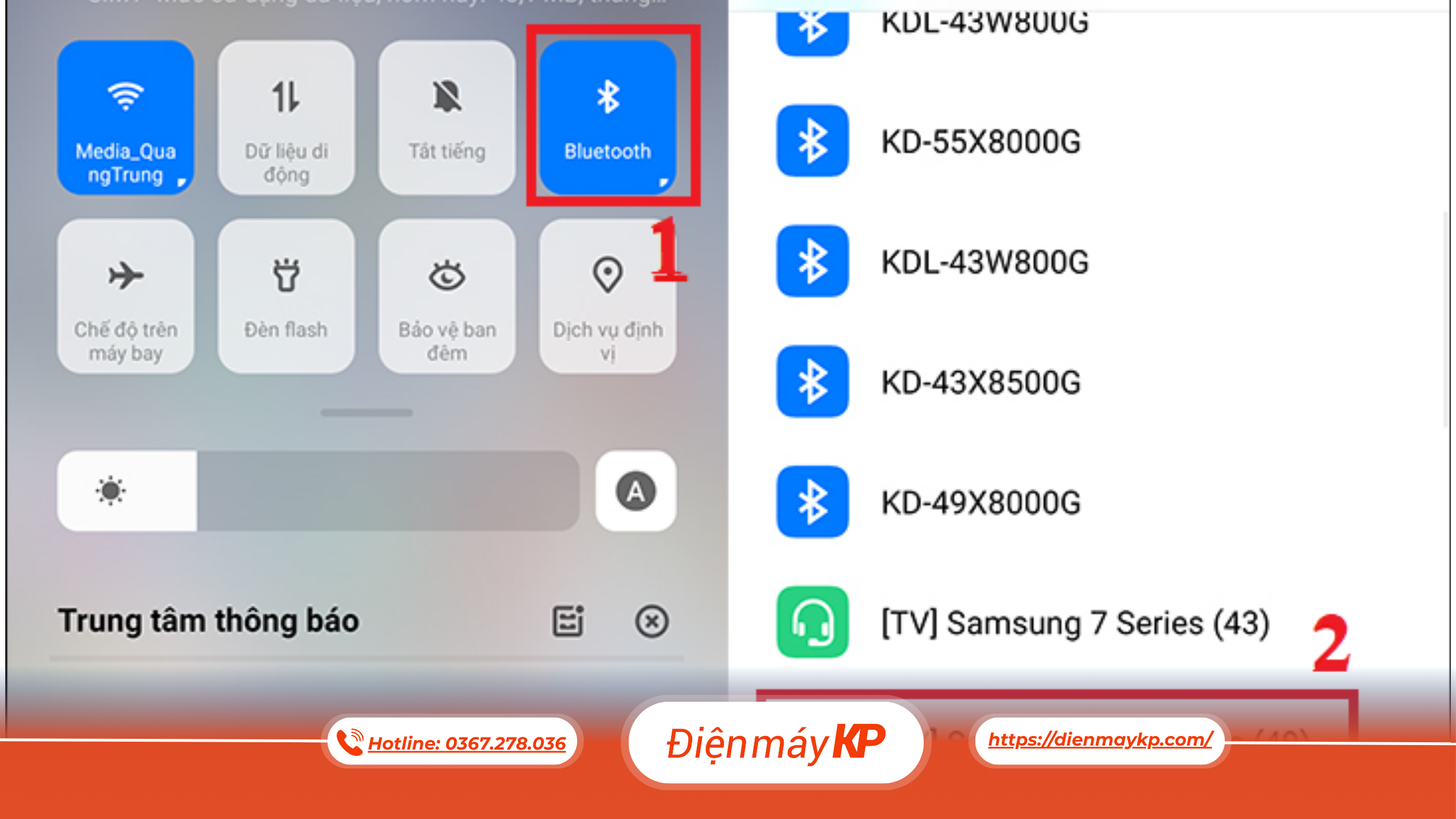 Điện thoại có thể chiếu màn hình lên Smart TV bằng cách nào?