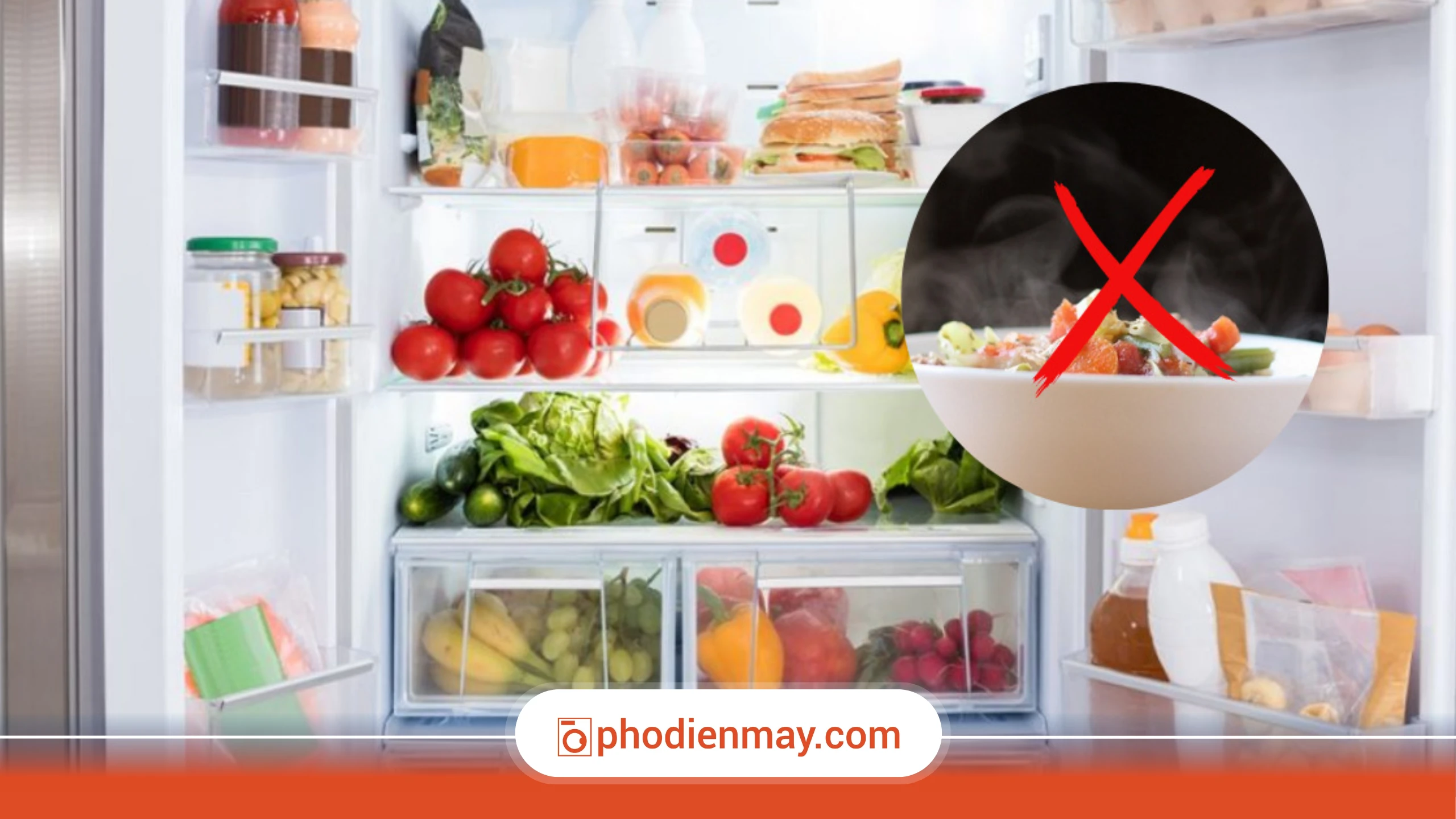 Cách bảo quản thức ăn đúng cách trước khi cho vào tủ lạnh