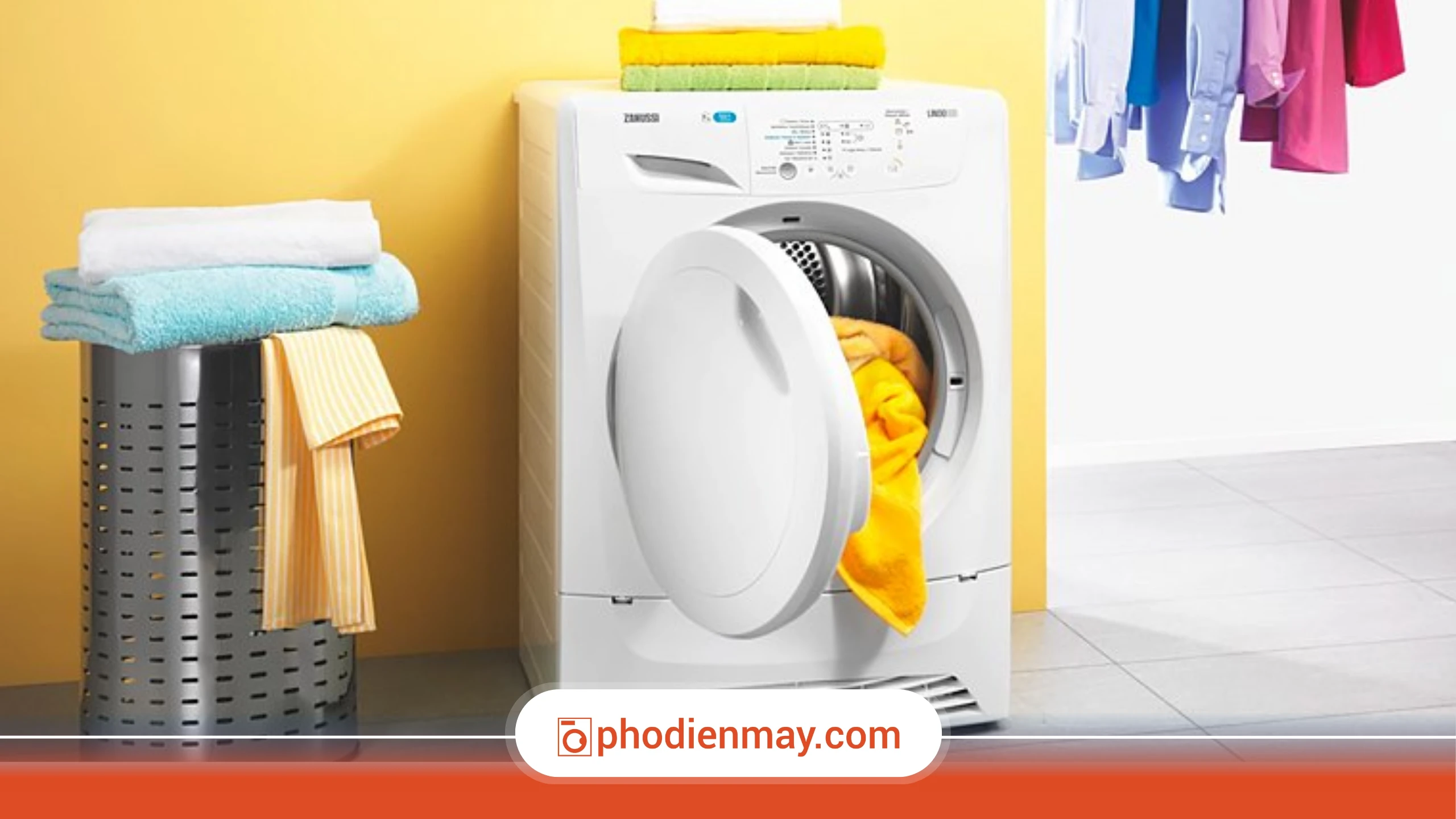 sai lầm khi sử dụng máy giặt