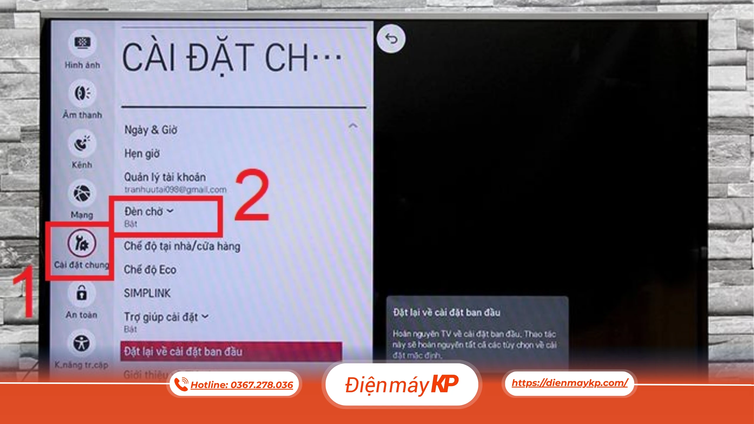 Dấu hiệu Smart TV sắp hỏng nguồn.