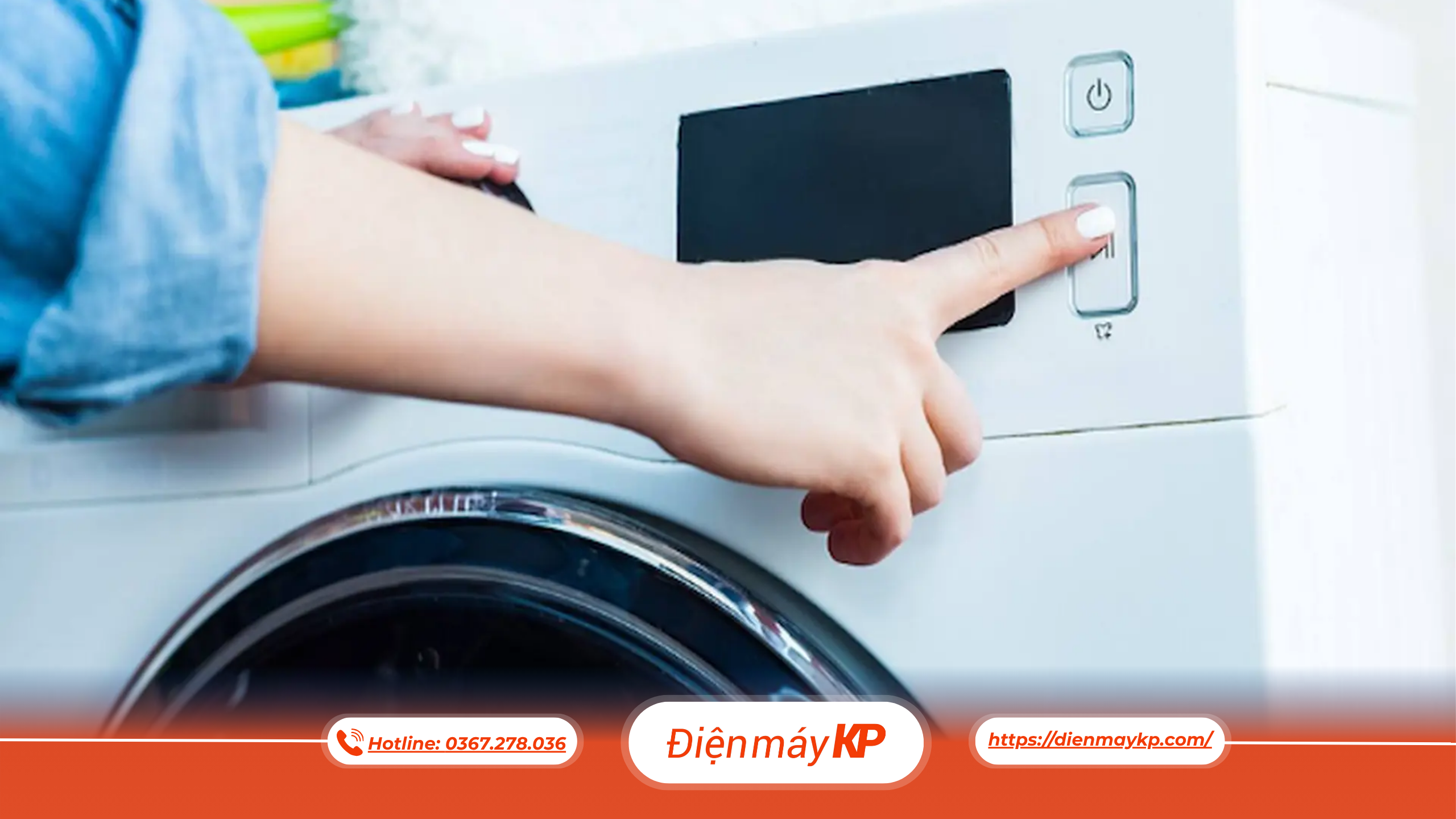 Cửa Máy Giặt Chưa Được Đóng Đúng