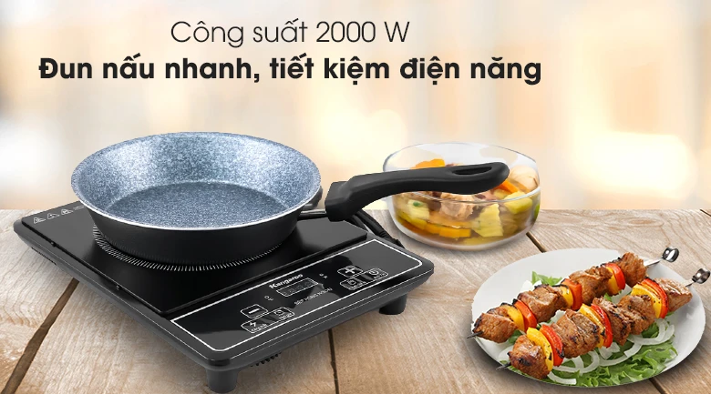 Bếp hồng ngoại đơn Kangaroo KG20IFP1 công suất 2000W