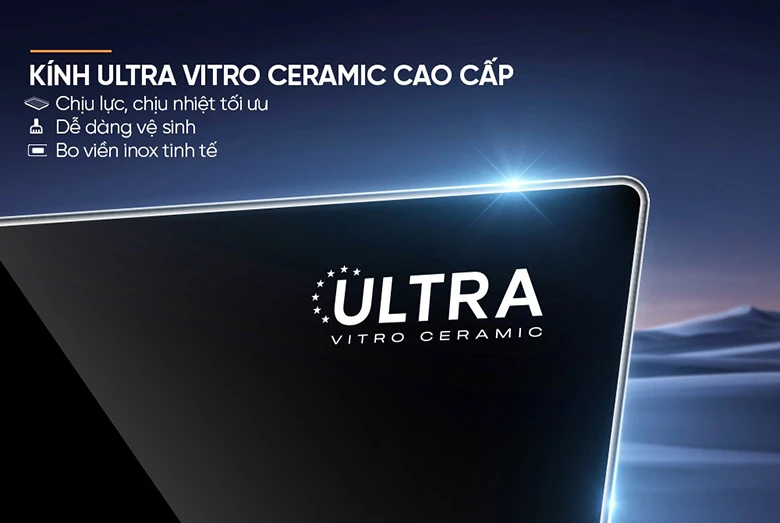 Bếp từ đôi Sunhouse SHB82122-MT mặt kính ultra vitro ceramic 