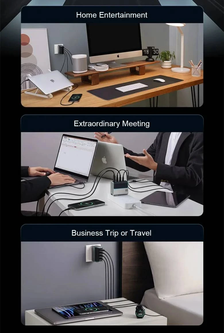 Bộ cáp sạc CUKTECH 140W GaN Charge - Linh hoạt và hiệu quả