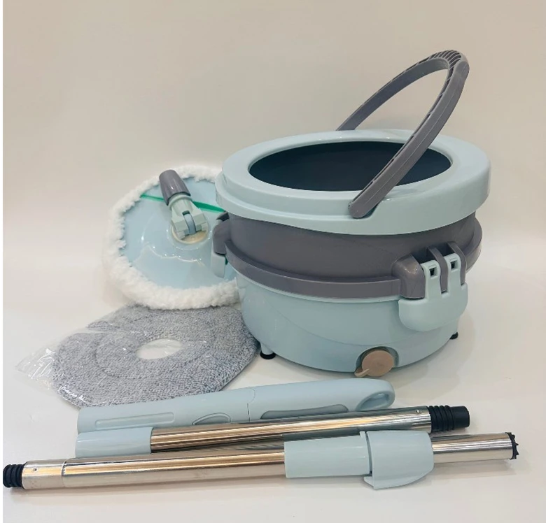 Bộ chổi lau nhà xoay 360 độ MinMop M22 cây lau chắc chắn