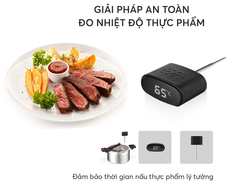 Bộ nồi Inox liền khối Elmich Milano EL-8091 - Thiết kế thông minh