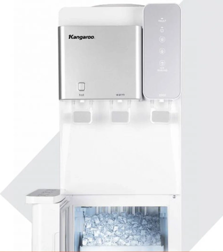 Máy làm nóng lạnh nước uống có chức năng làm đá viên KG65A3 3 chế độ nước riêng biệt
