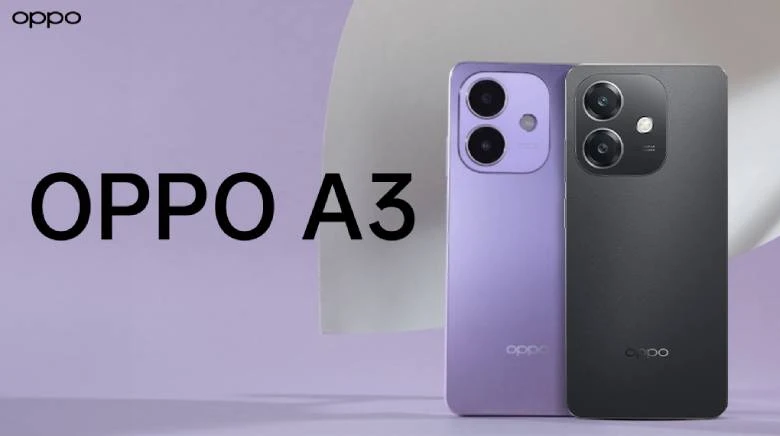  Điện thoại Oppo A3 6GB/128GB CPH2669 Tím