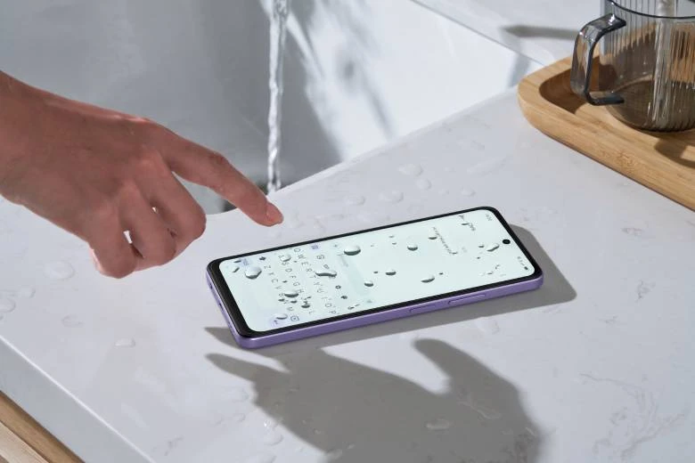 Điện thoại OPPO A5i 4GB/128GB Tím CPH2773 - tính năng Splash Touch