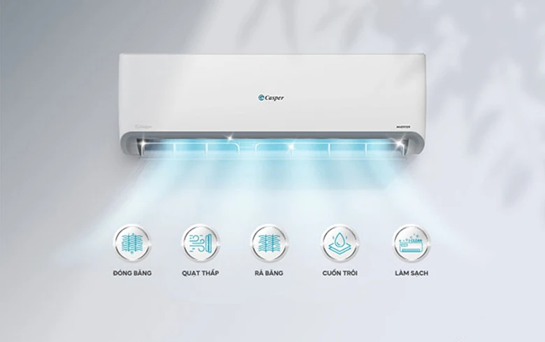 Điều hòa Casper 1 chiều 9000 BTU SC-09FB36A - Chức năng tự làm sạch IClean