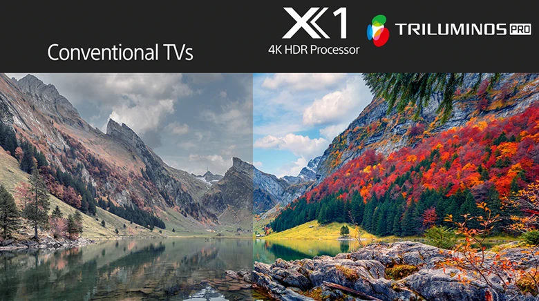 Công nghệ tạo màu XR Triluminos - Google Tivi Sony 4K 65 inch KD-65X85L 