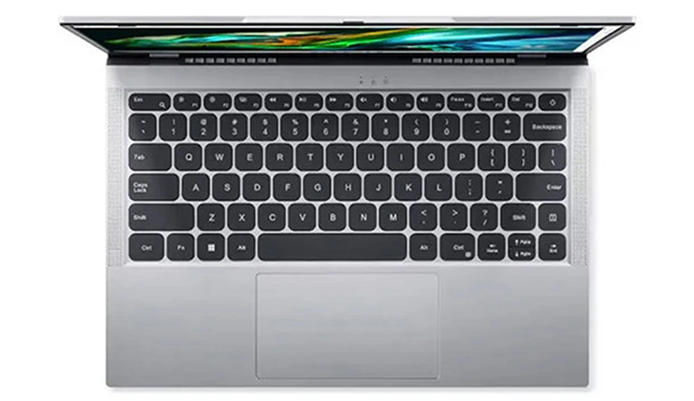 Laptop Acer Aspire Lite AL14-51M-36MH - Bàn phím, touchpad êm ái, mượt mà