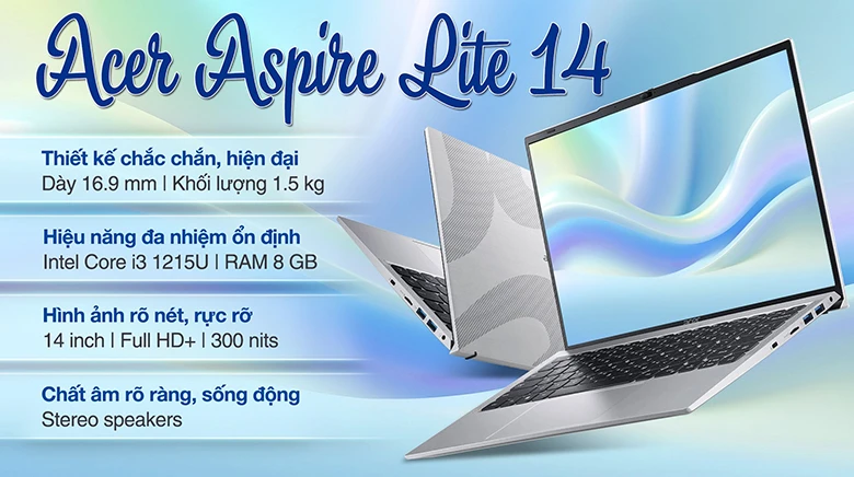 Laptop Acer Aspire Lite AL14-51M-36MH 