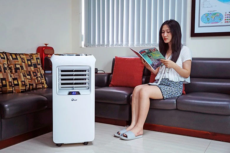 Máy điều hoà di động thông minh FujiE MPAC12B  - Kiểu dáng hiện đại, màu sắc trang nhã