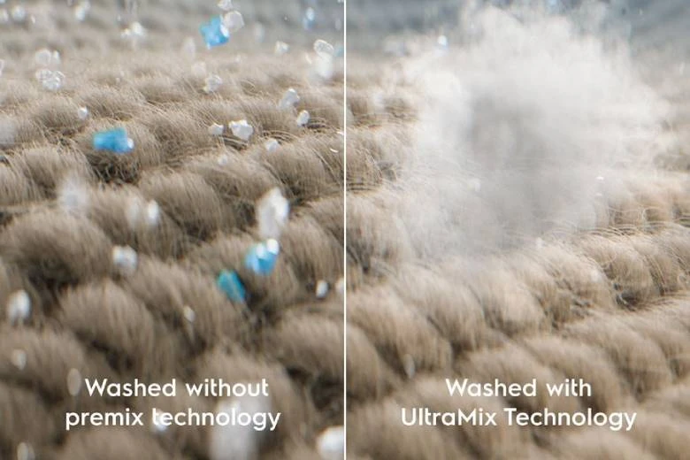 Máy giặt Electrolux Inverter 10 kg EWF1023P5WC - Công nghệ UltraMix hòa tan chất giặt tẩy