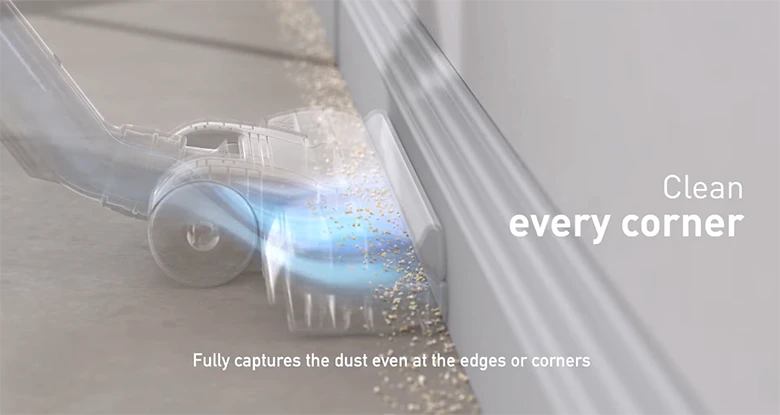 Máy hút bụi Panasonic MC-CL609HN49 có đầu hút sàn thông minh