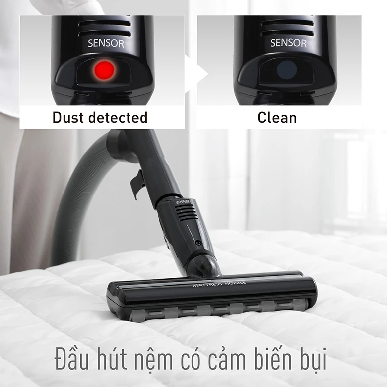 Máy hút bụi Panasonic MC-CL609HN49 có cảm biến buih