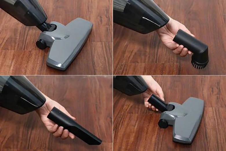 Máy hút bụi Rapido RVC-600HG - 3 đầu hút và 1 tay cầm dài tiện lợi