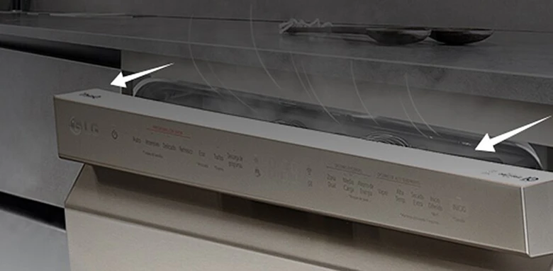 Máy rửa bát LG XD4 - LDT14BLA4 sấy hé cửa