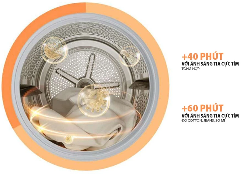 Máy sấy Toshiba TD-BP110GHV(MG) sấy tia cực tím khử khuẩn