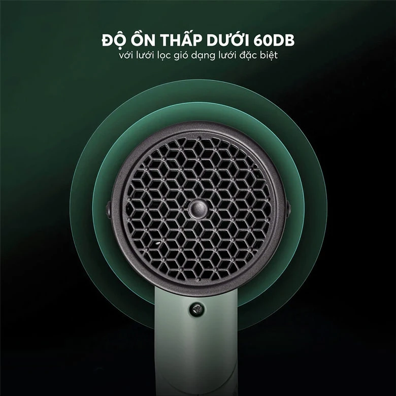 Máy sấy tóc Elmich HDE 1823PG - Độ ồn thấp