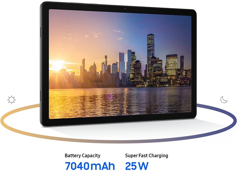 Máy tính bảng Samsung Galaxy Tab A11+ Wifi 8GB/256GB Xám thời lượng pin dài