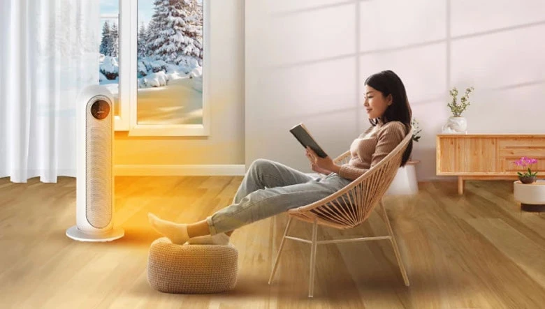 Quạt sưởi gốm Ceramic Mutosi MCH-2200 với nhiêu tính năng vượt trội