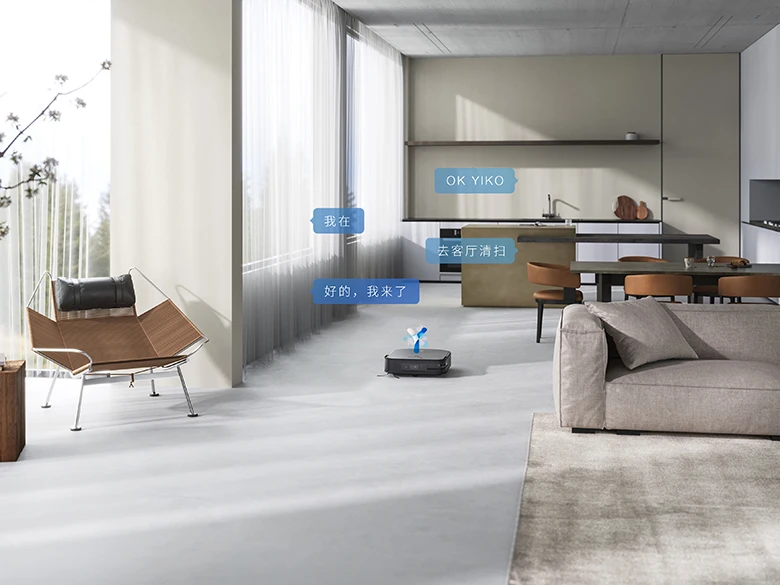 Robot hút bụi lau nhà Ecovacs Deebot X2 Combo điều khiển giọng nói