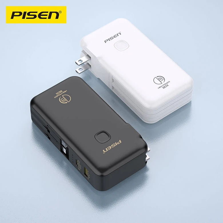 Dung lượng lớn - Sạc dự phòng kiêm bộ sạc Pisen Quick High Power Box 10000mAh