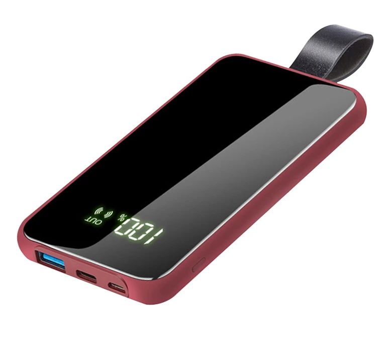 Thiết kế sang trọng - Sạc dự phòng Pisen Quick Wireless Charging 10000mAh