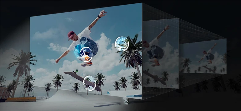 Độ phân giải UHD 4K - Smart Tivi QLED Samsung 4K 65 inch QA65Q60D