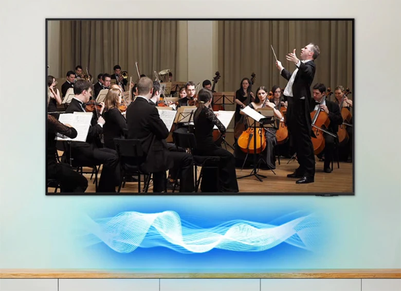 Tối ưu âm thanh - Smart Tivi QLED Samsung 4K 65 inch QA65Q60D