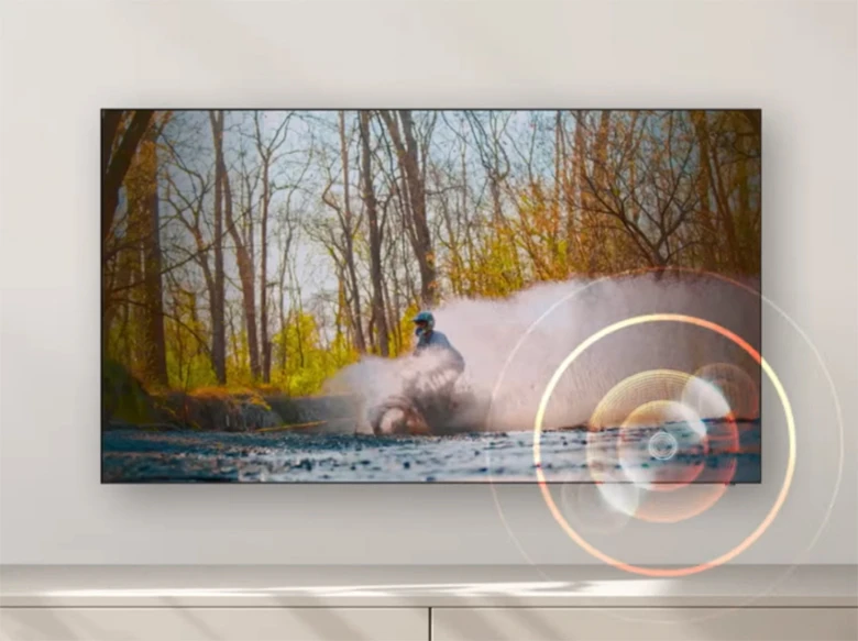 Âm thanh vòm sống động - Smart Tivi QLED Samsung 4K 65 inch QA65Q60D