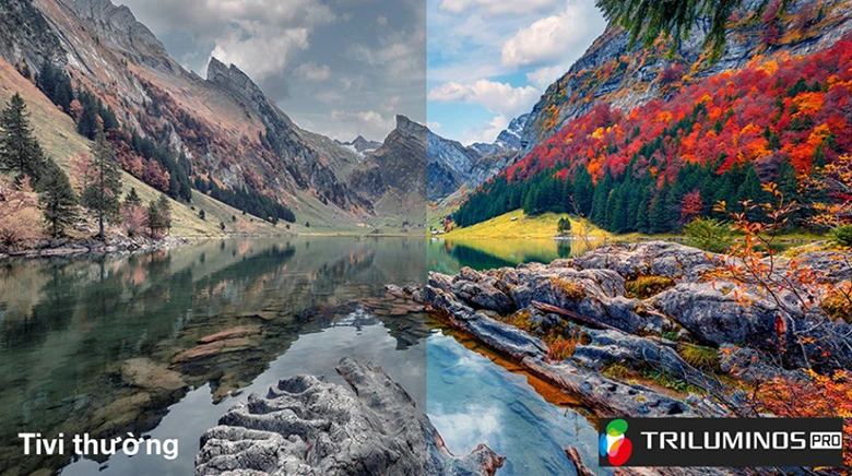 Công nghệ tạo màu sắc cực hấp dẫn Tivi Sony K-43S30 43 inch