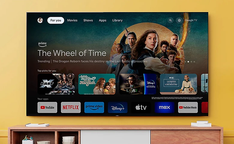 Hệ điều hành Google Tivi Sony 4K 85 inch K-85S30