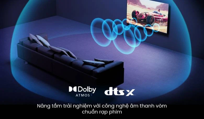 Sony Google TV 4K LED NỀN BRAVIA 2 II K-43S25VM2 - Công nghệ Dolby Atmos và DTS:X