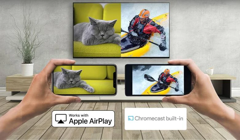 Sony Google TV 4K LED NỀN BRAVIA 2 II K-43S25VM2 - Chromecast AirPlay