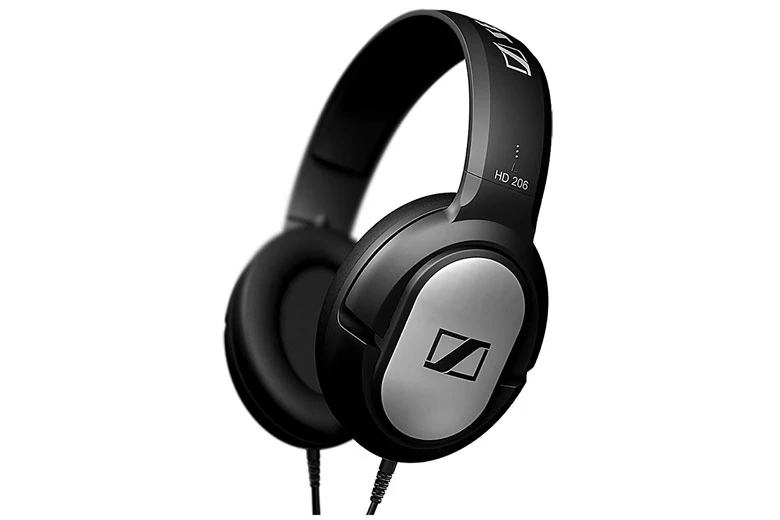 Tai nghe Sennheiser chụp tai có mic HD 206 Wired - Thiết kế mạnh mẽ & cá tính