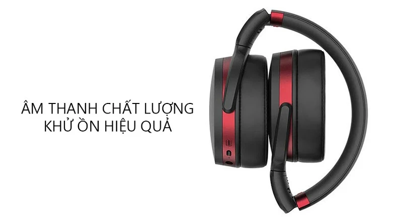 Tai nghe Sennheiser chụp tai có mic HD 458BT - Chống ồn hiệu quả với ANC