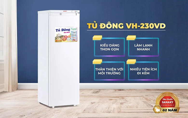 Sanaky TD.VH230VD chất liệu tốt