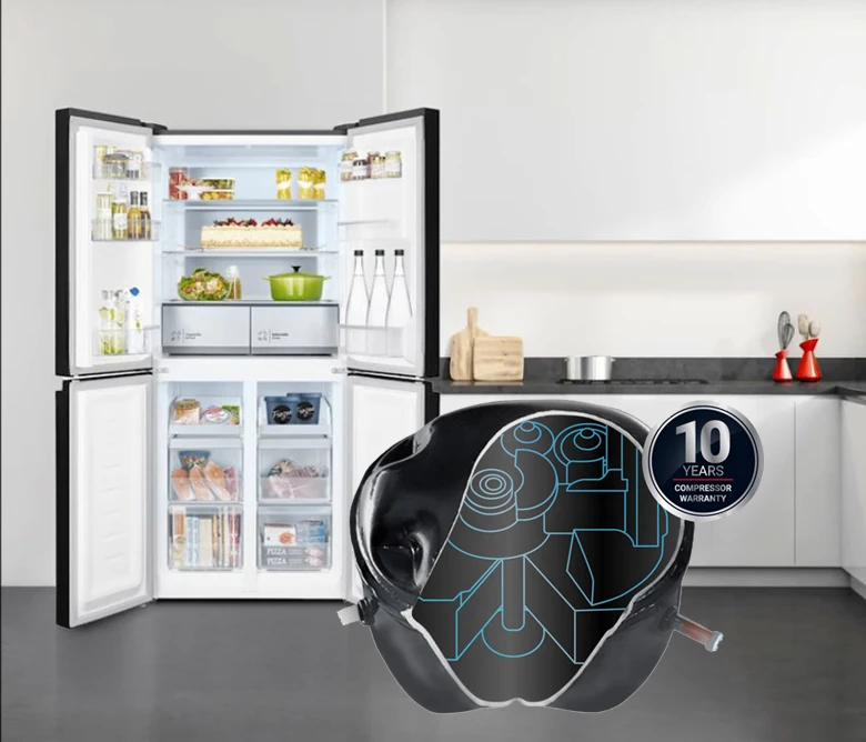 Tủ lạnh Hitachi HR4N7522DSDXVN công nghệ inverter