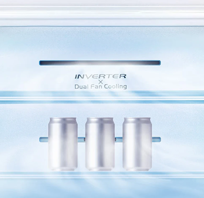 Tủ lạnh Hitachi Inverter 569 lít R-WB640VGV0(GBK) làm lạnh nhanh
