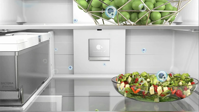 Tủ lạnh Panasonic Inverter 325 lít NR-BC361VGMV diệt khuẩn nanoe X