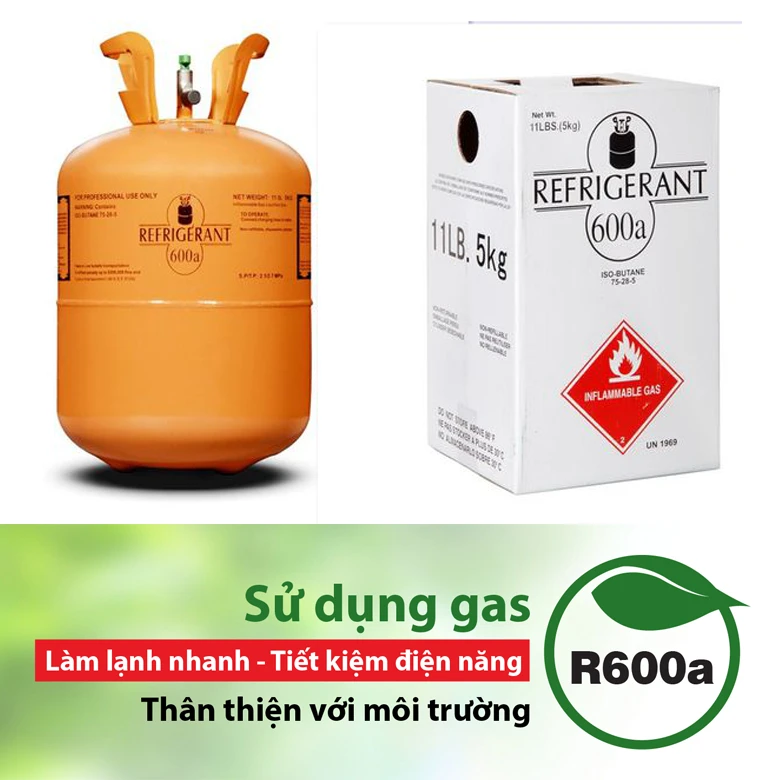 Tủ mát Sanaky 290 lít VH-358WL sử dụng gas R600a